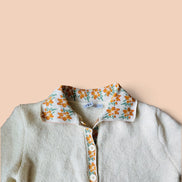 Haut tricot blanc manches longues / Zara / taille médium