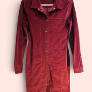 Robe bourgogne corduroy / vero moda / taille Small