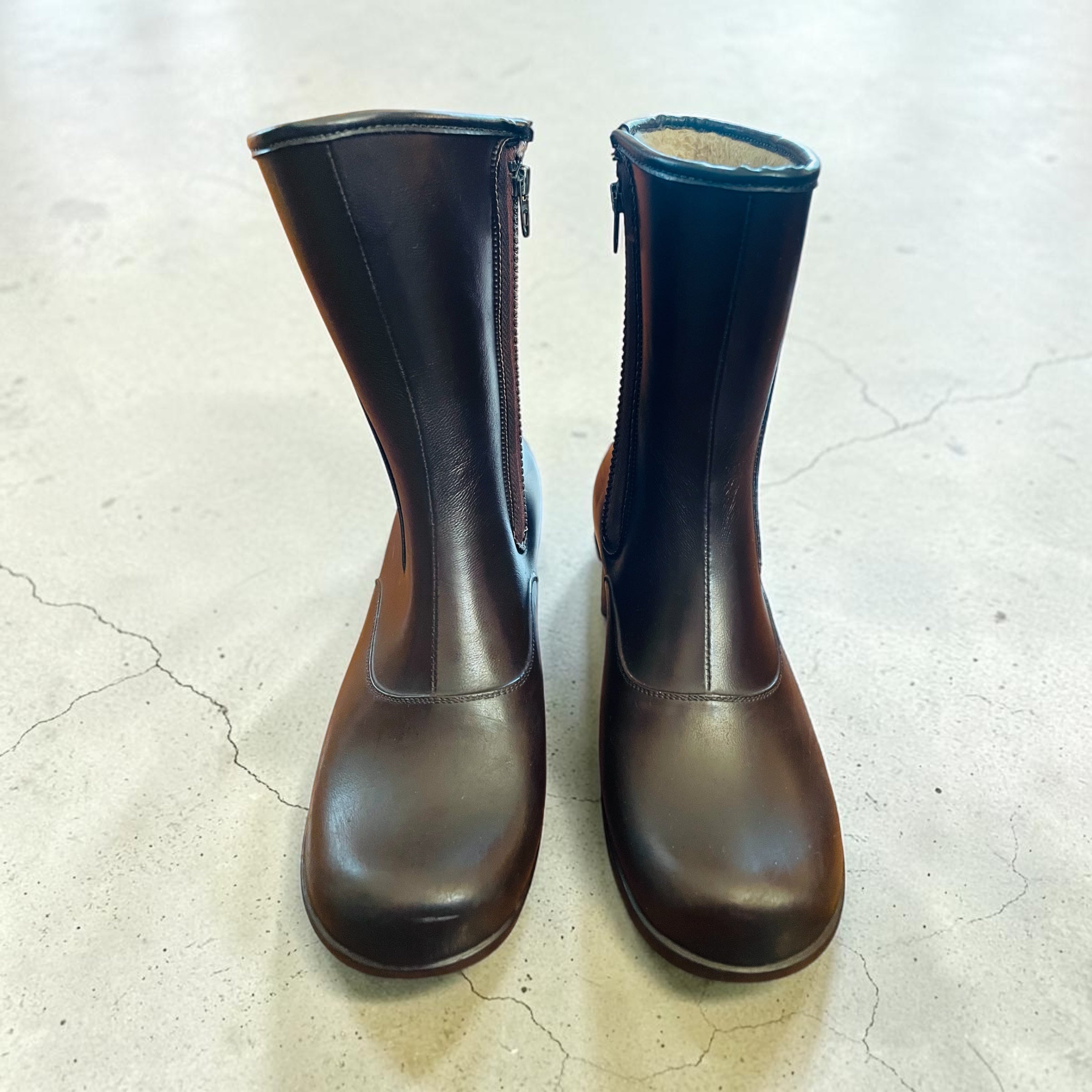 Bottes brunes vintage / Kaufman / taille 8