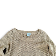 Haut tricot brun manches longues / ICHI / taille médium