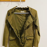 Veste vintage verte aspect militaire - Taille XS - Enfant