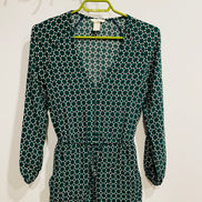 Romper vert à manches longues - H&M - Taille 2