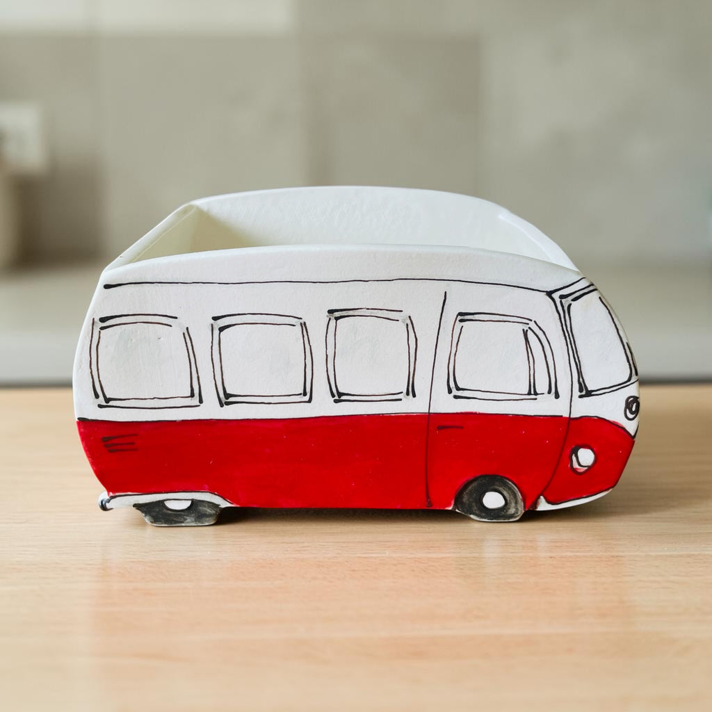 Petite jardinière Van vintage