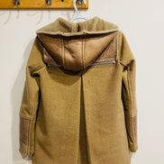 Veste pour femme fourrure et laine vintage - RUDSAK - taille petit