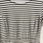 Robe rayée noire et blanche / Banana Republic / Taille 6p