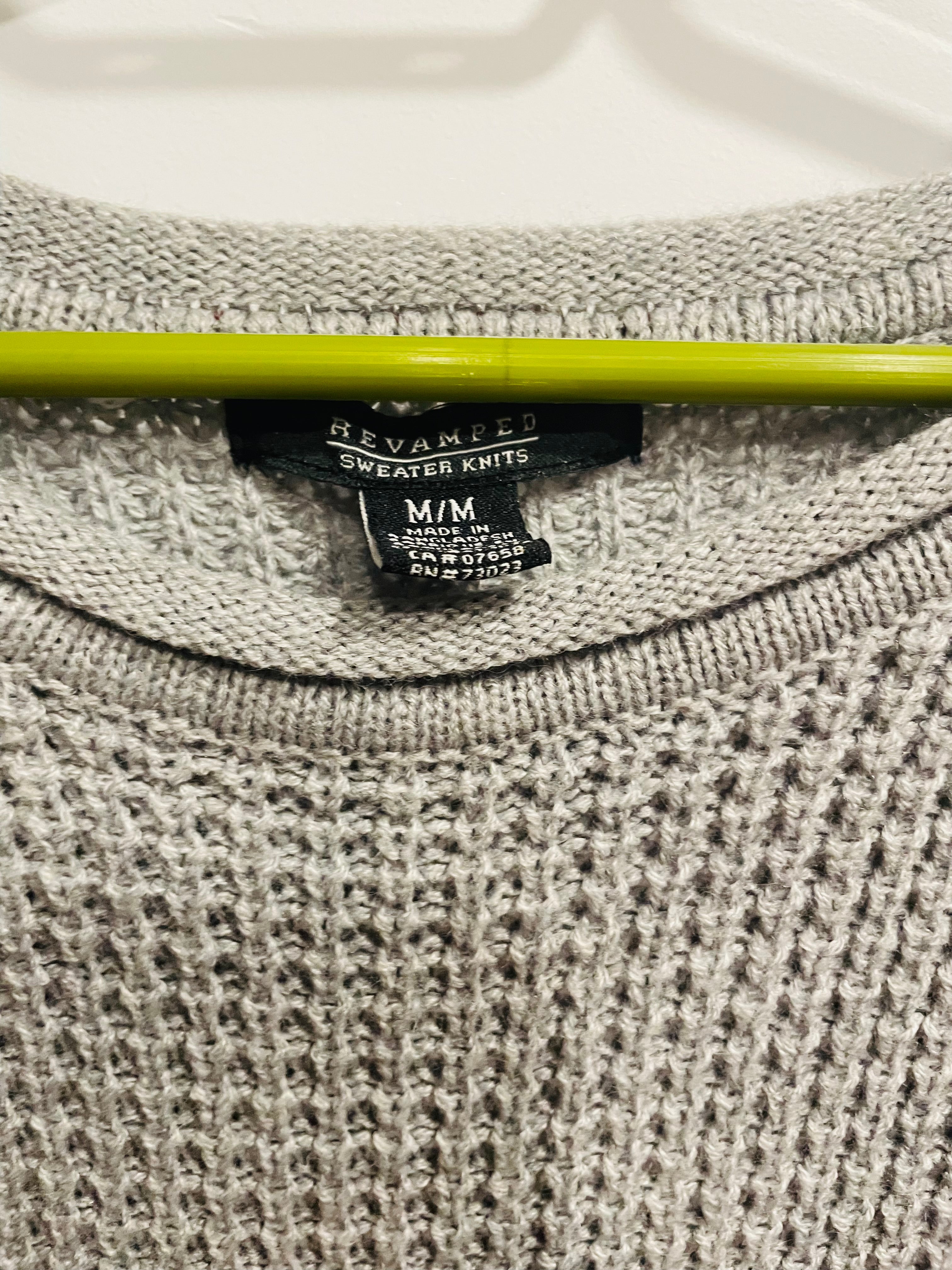 Tricot gris - Revamped Taille medium