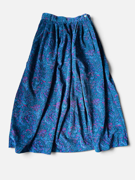 Jupe longue corduroy / vintage LL Beans / taille 6