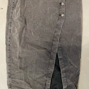 Long denim skirt - Zara