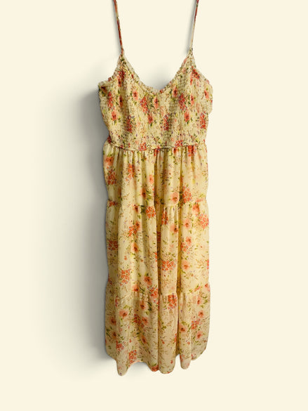 Robe longue fleurie / Forever 21 / taille large
