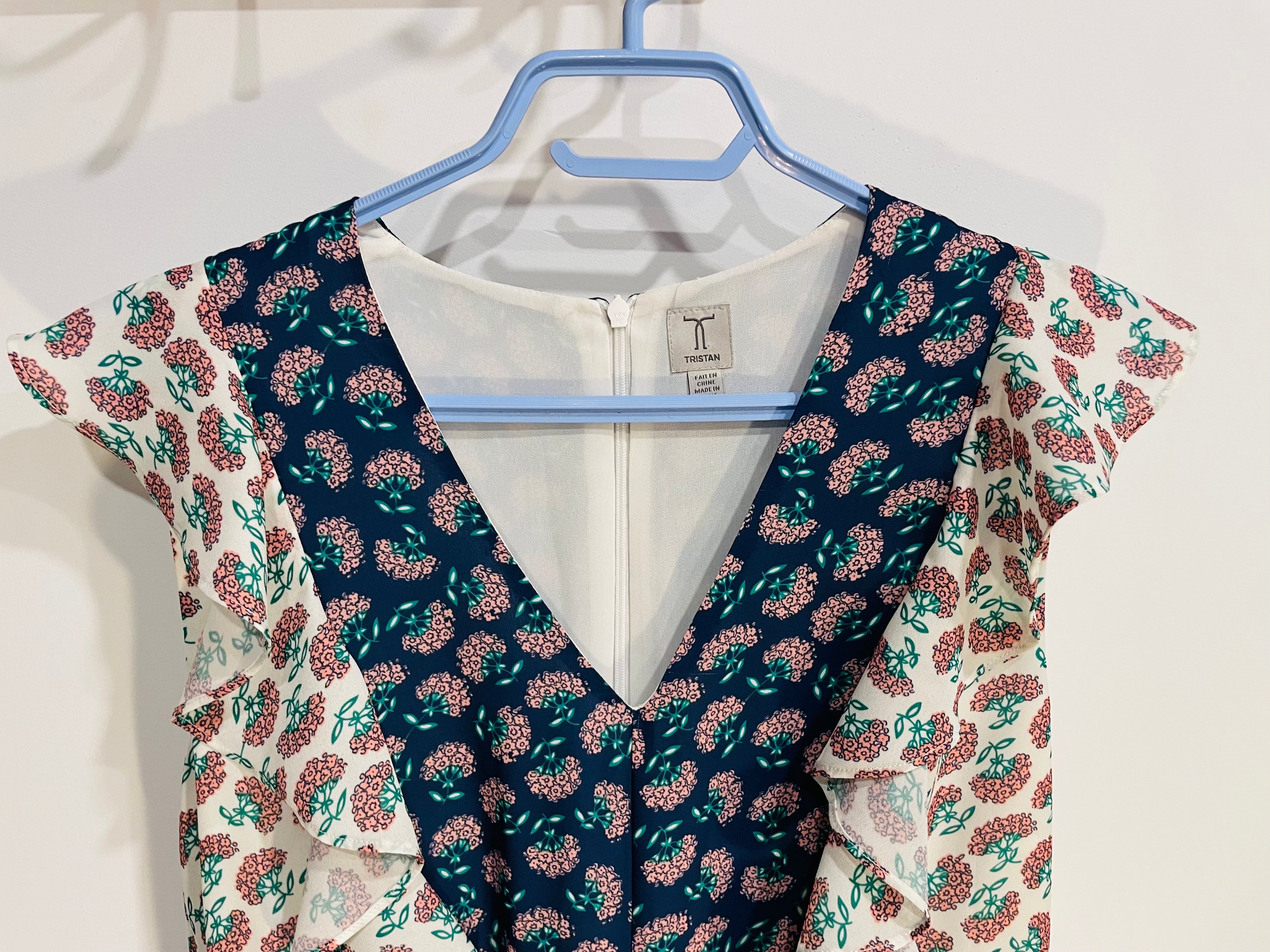 Une pièce floral sans manches / Tristan / Taille 8