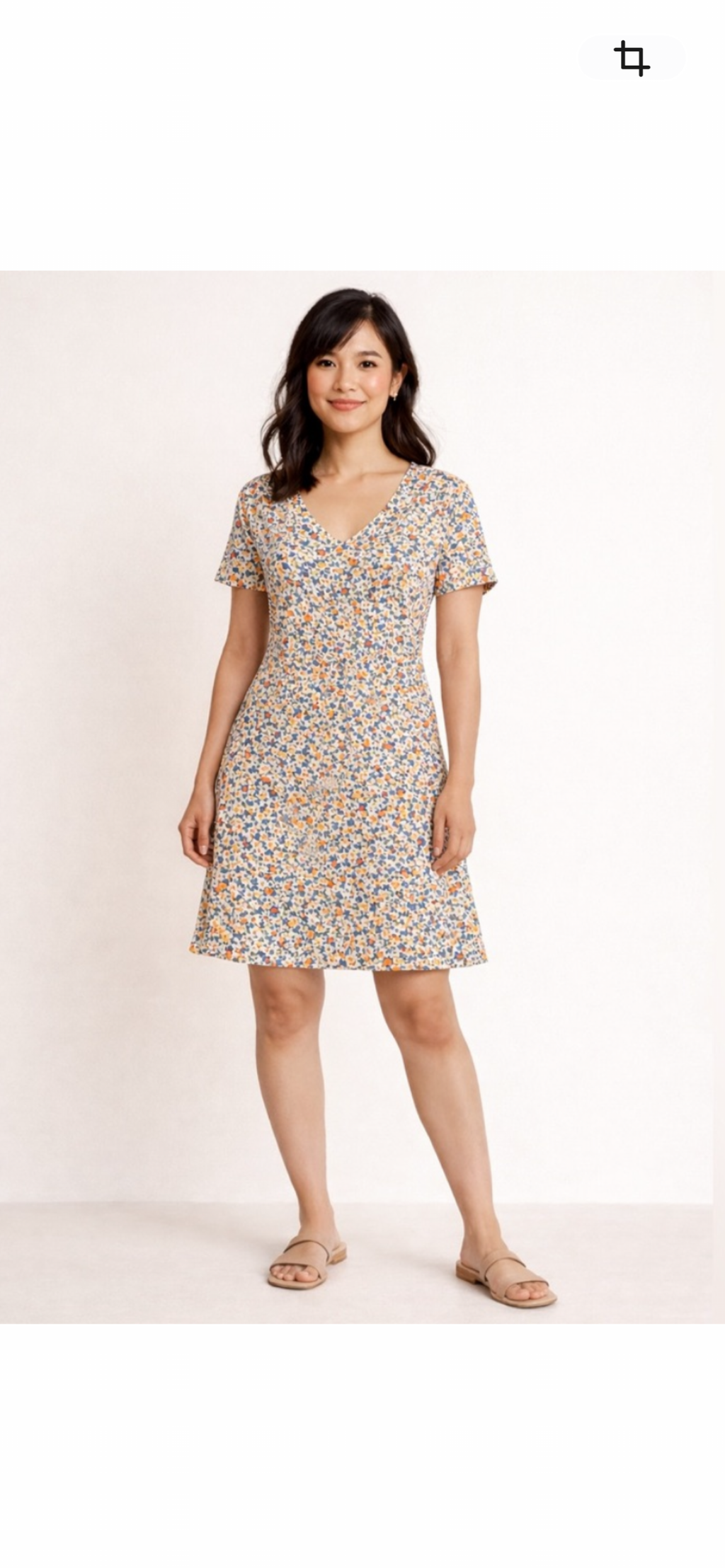 Robe courte florale - Daily Story