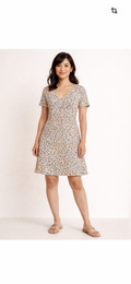 Robe courte florale - Daily Story