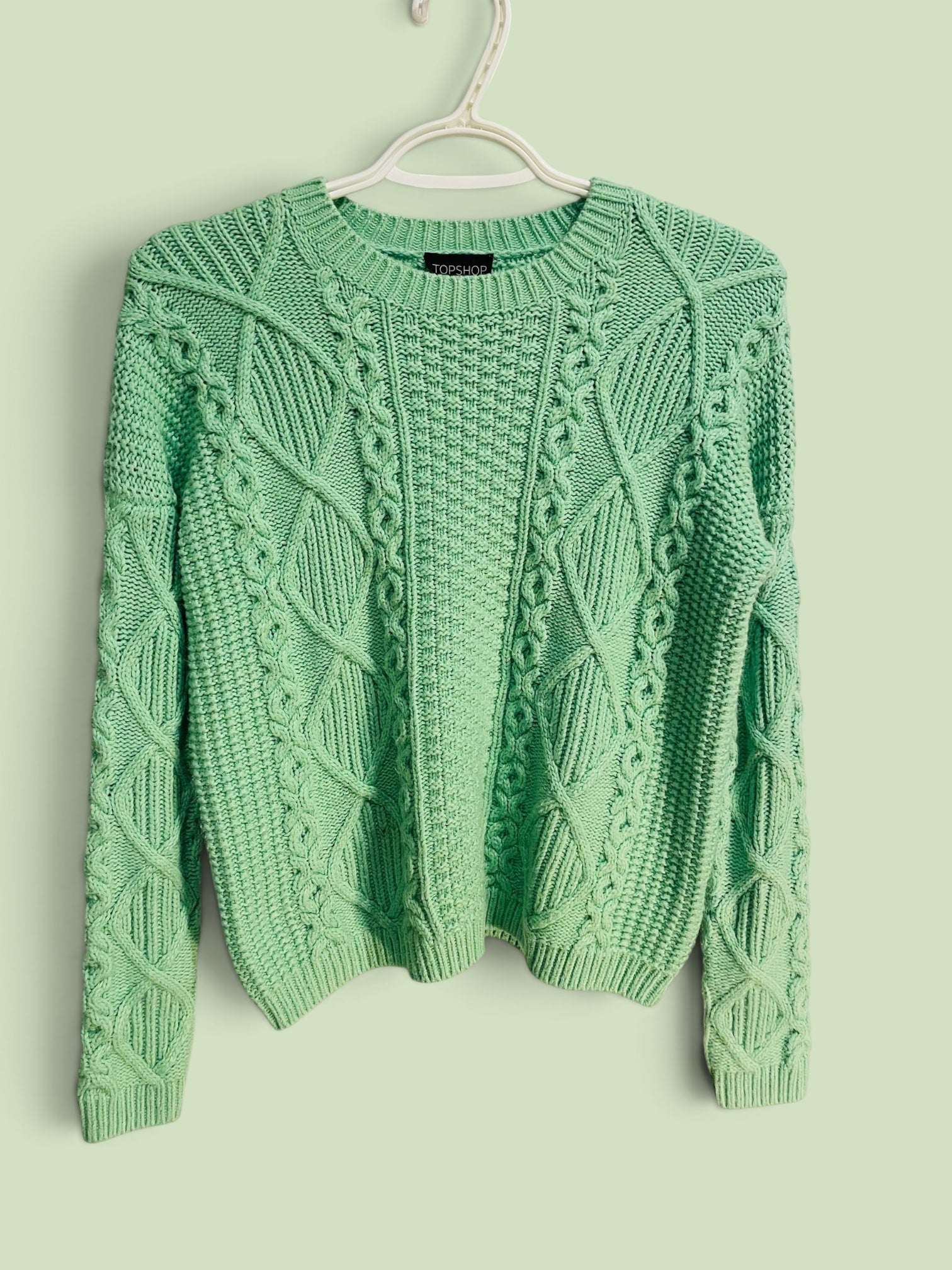 Tricot vert / Topshop / taille 2 ans