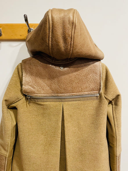 Veste pour femme fourrure et laine vintage - RUDSAK - taille petit