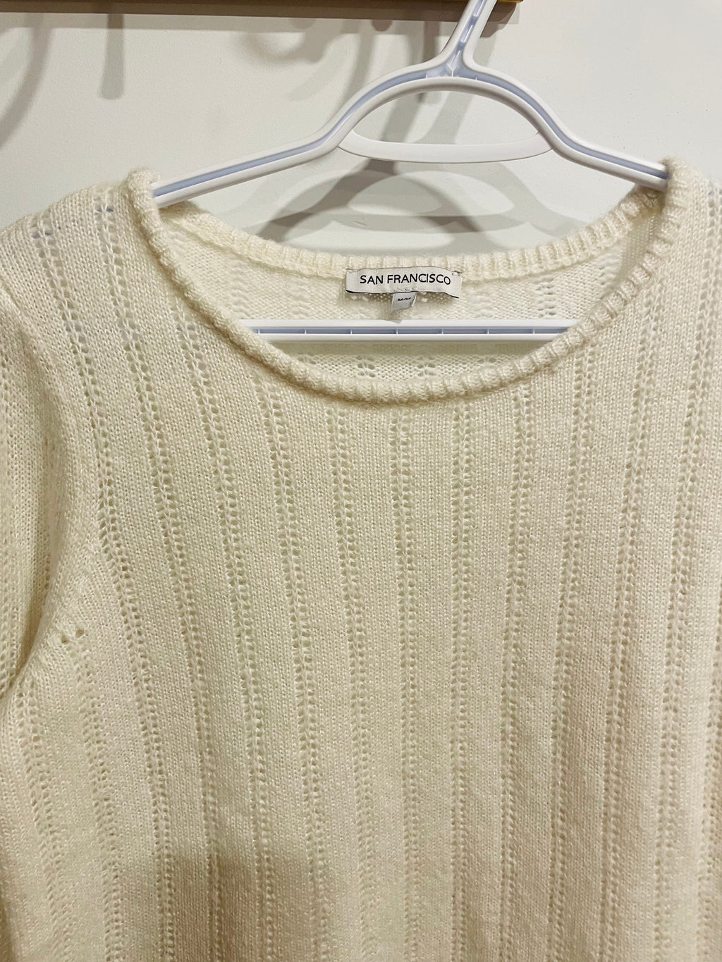 Tricot crème San Francisco