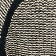 Chandail tricot manches longues noire et blanc - Liz Clairborne - Taille Medium