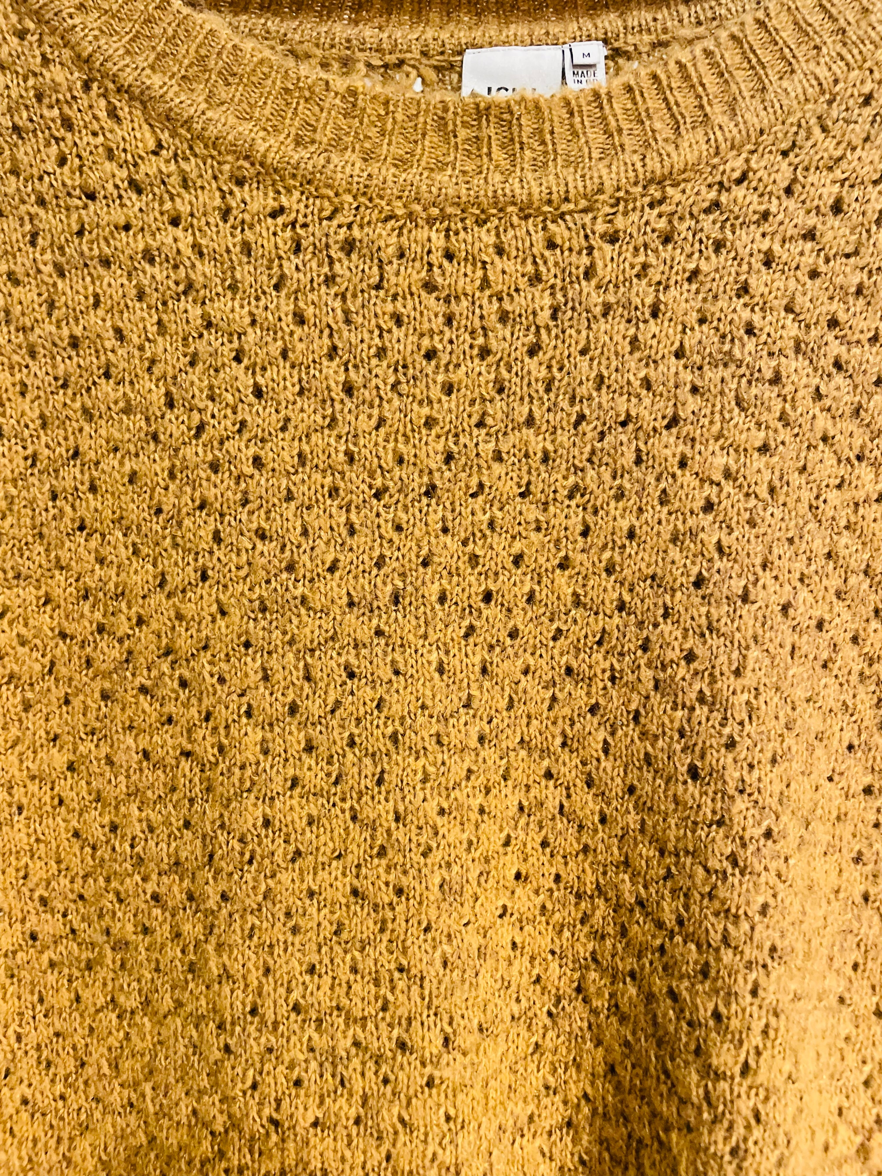 Tricot brun manches longues / ICHI / taille médium