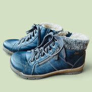 Bottines bleues / Taxi / Taille 7