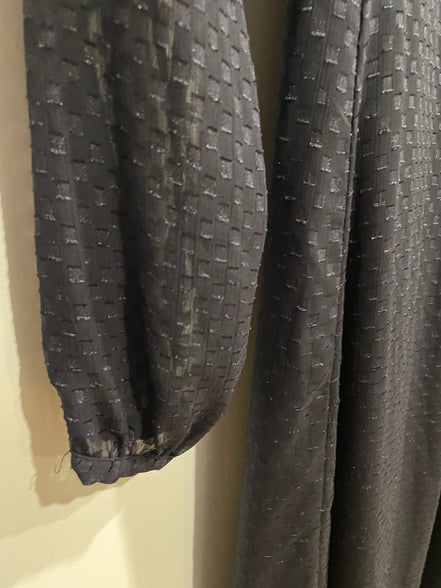 Robe longue noire portefeuille - H&M taille 2