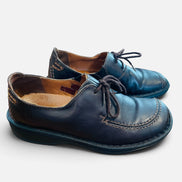 Souliers cuir brun vintages / Josef Siebel / taille 5