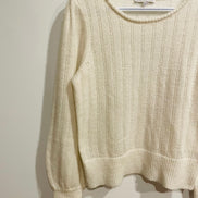 Tricot crème manches longues - San Francisco - taille medium