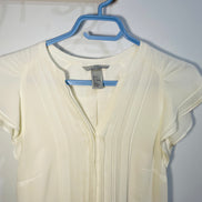 Robe blanche courte / H&M /Taille 4