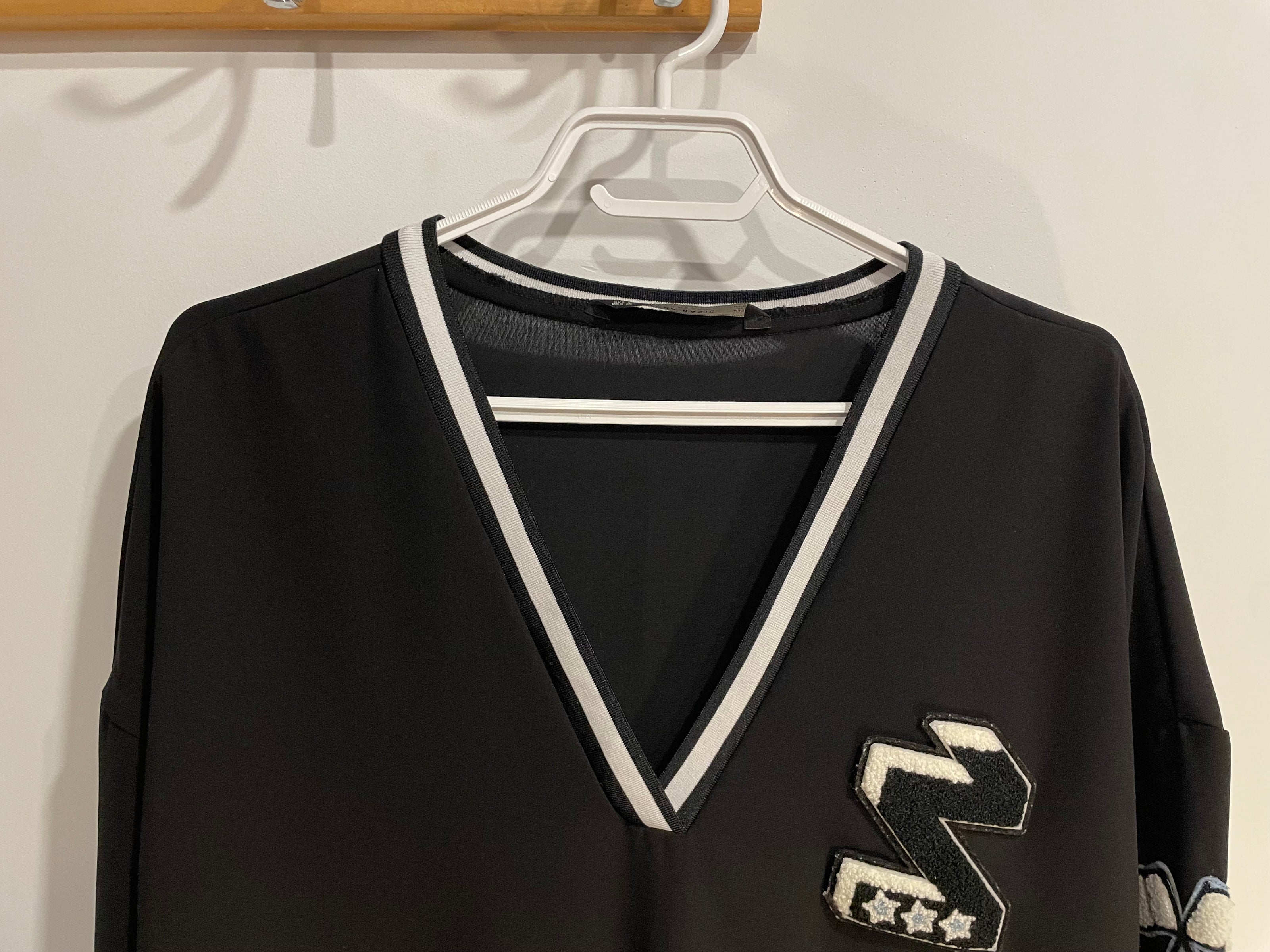 Robe ample, noire manches longues / Zara / Taille small