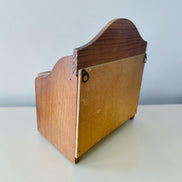 Petite boîte en bois vintage
