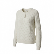 Chandail tricot blanc - Blumind - Taille medium - Enfant