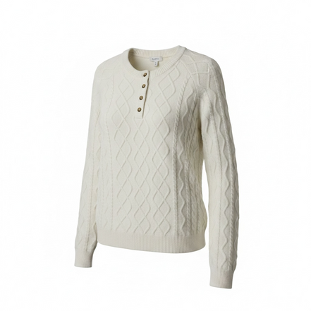 Chandail tricot blanc - Blumind - Taille medium - Enfant