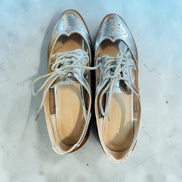 Souliers argent et plastique / Aldo / taille 8