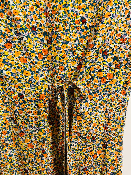Robe à manches courtes fleurie - Daily Story - taille Small