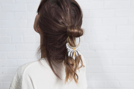 Thisilk / anneaux bijoux pour cheveux