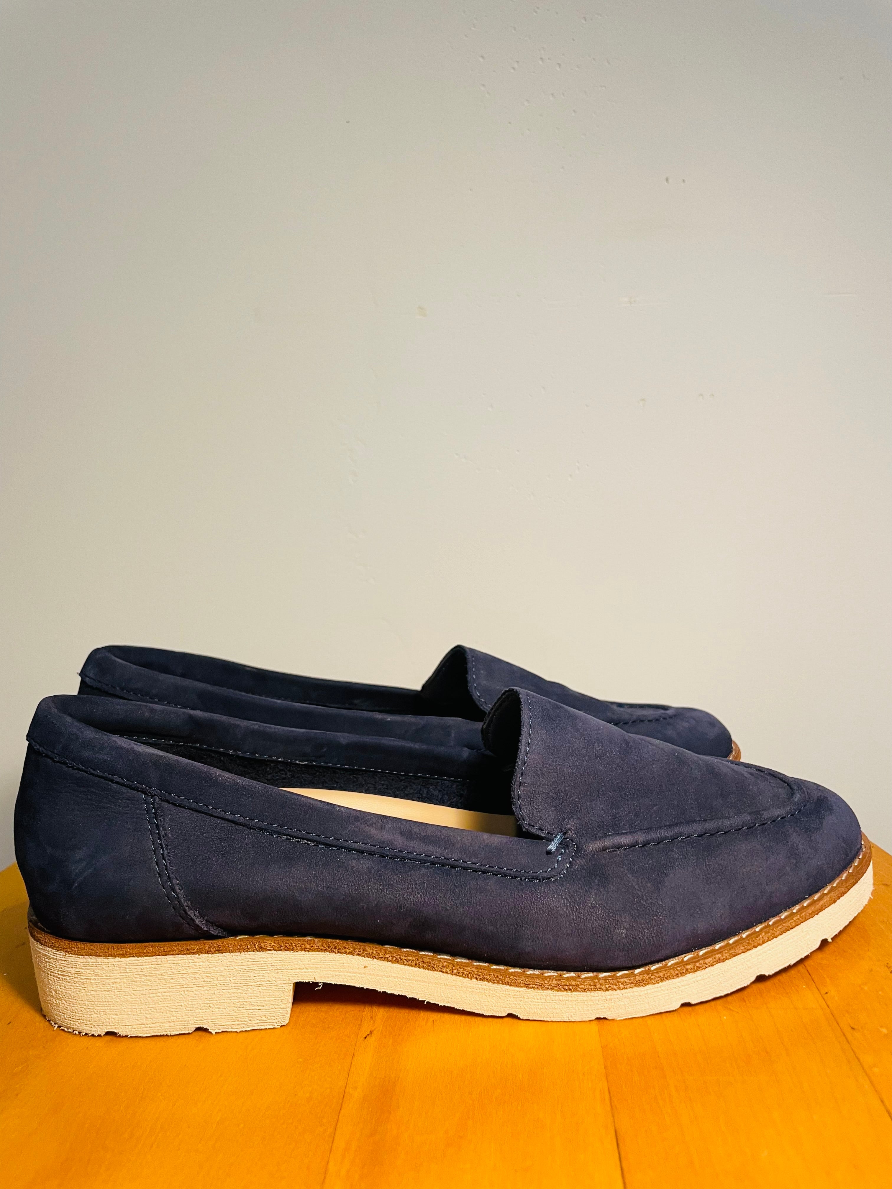 Mocassin Suède bleu / Aldo / Taille 6 femme