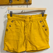 Short jaune / taille élastique / XS