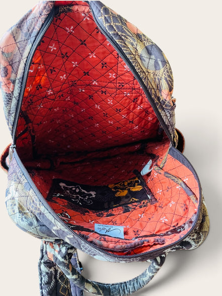 Sac à dos tissus / fait mains vintage