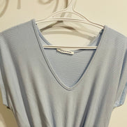Jumpsuit bleu pâle manches courtes - Caution in the wind - Taille XS