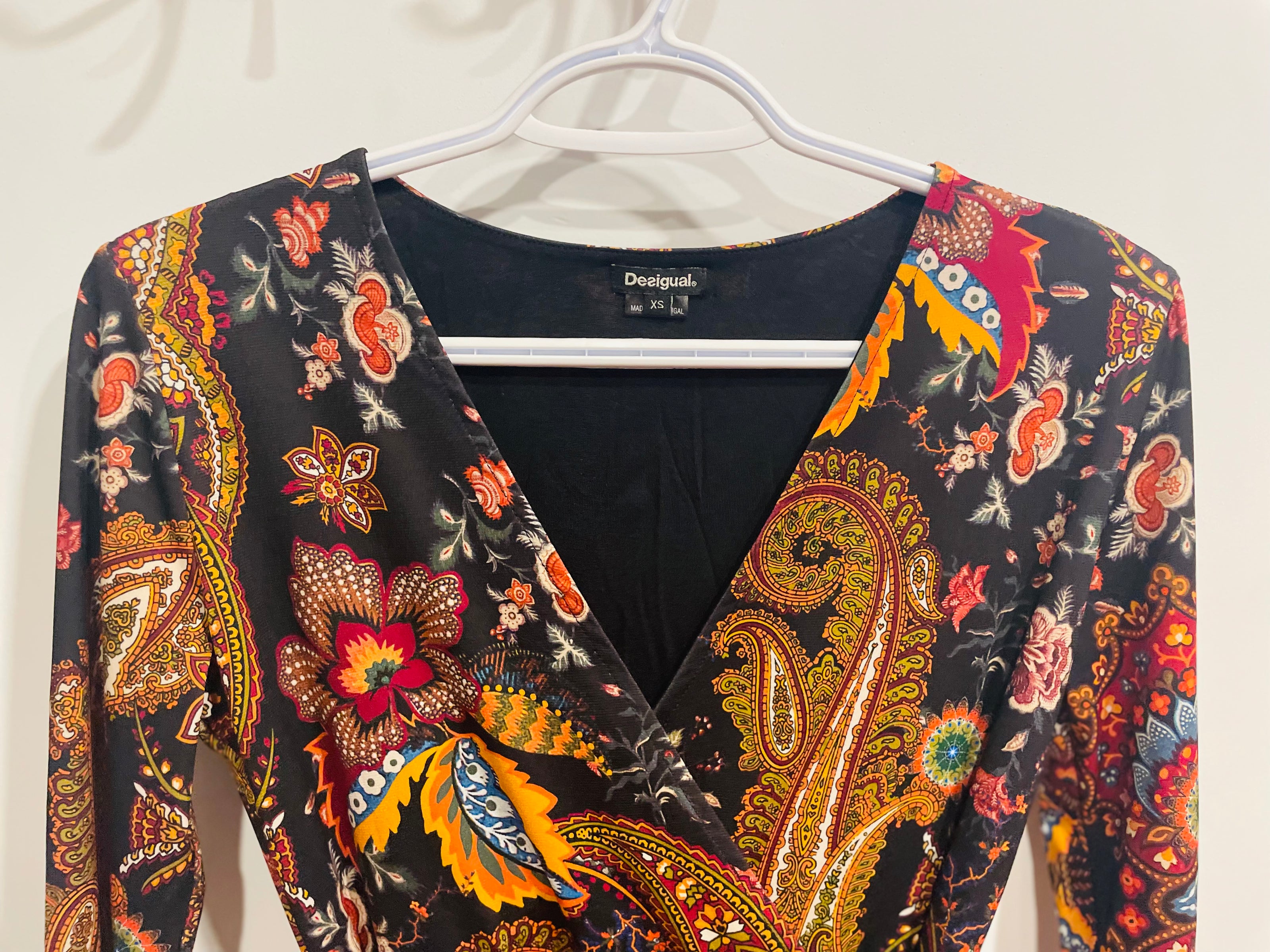 Robe courte manches longue - Desigual - XS