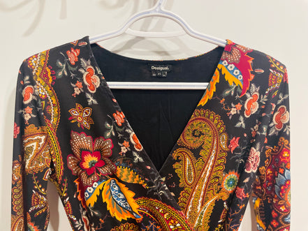 Robe courte manches longue - Desigual - XS