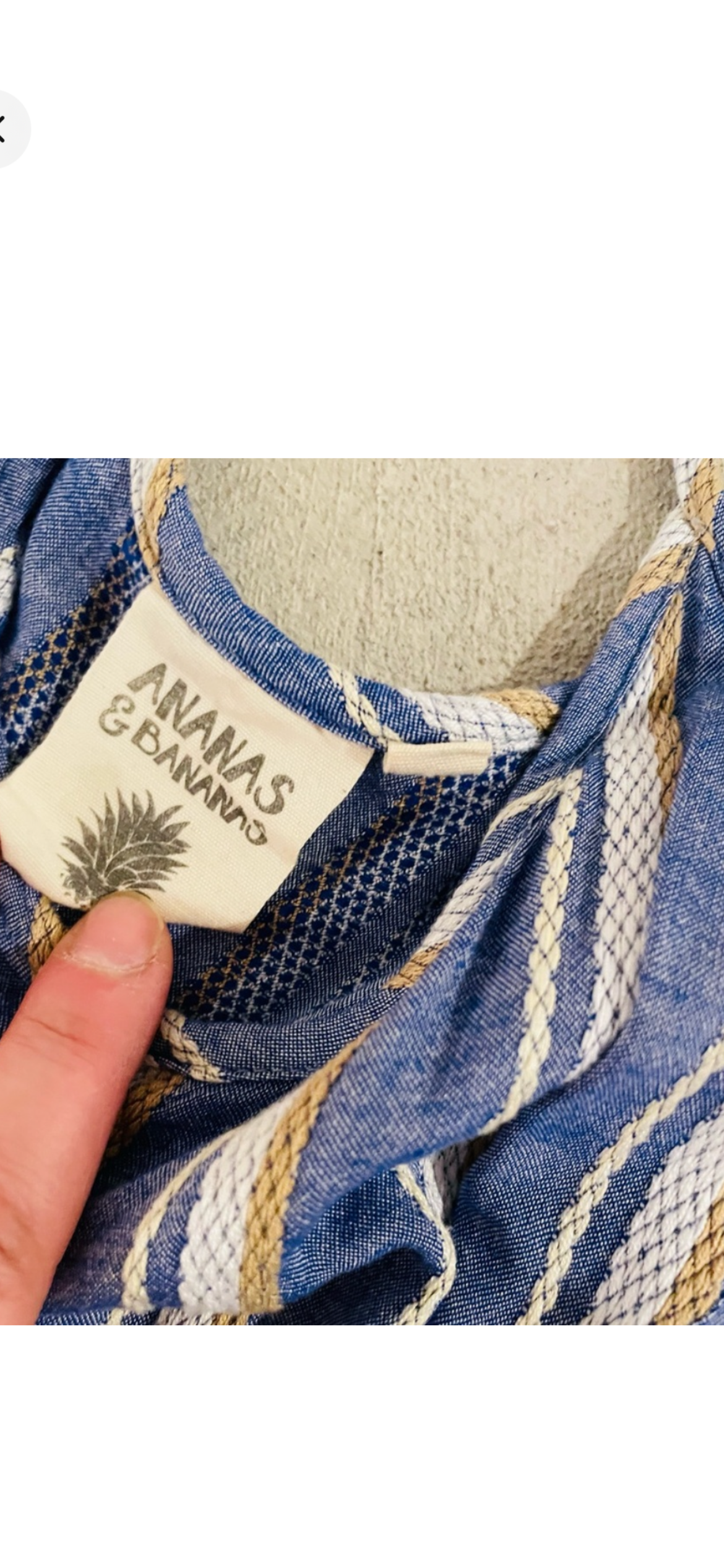 Striped jumpsuit - Pineapple Banana