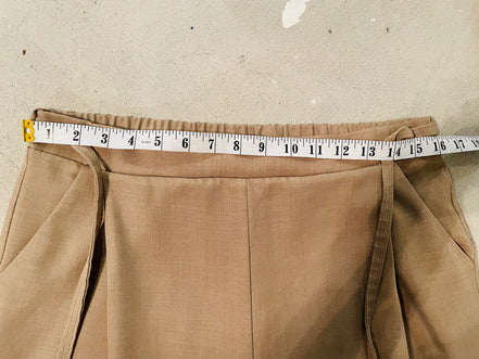 Lacey beige trousers - Daily Story
