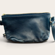 Sac cuir noir et jaune / Kazak