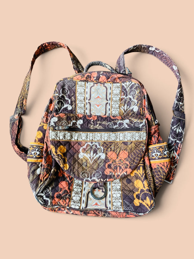 Sac à dos tissus / fait mains vintage