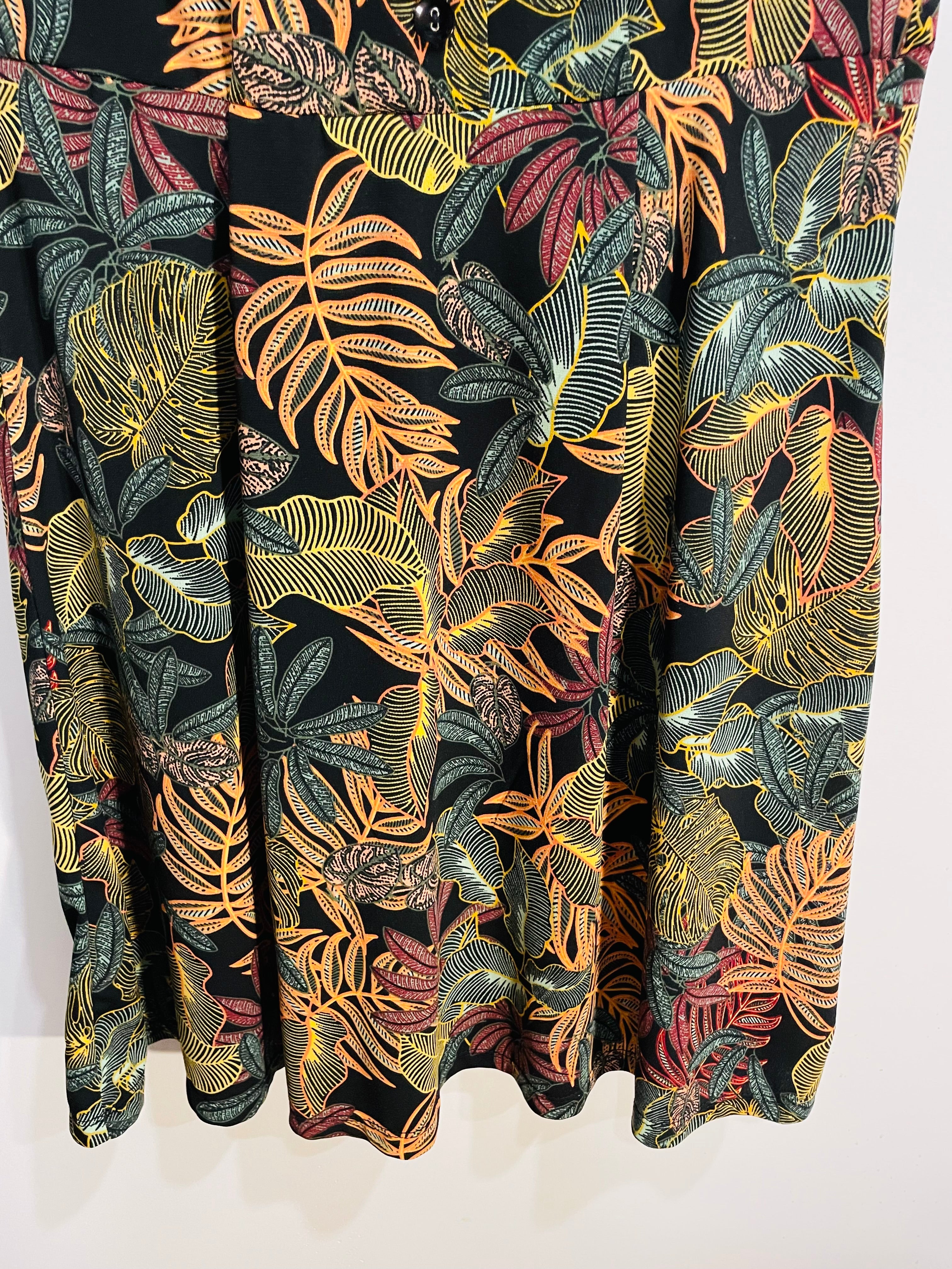 Robe motif tropical/ Grenier / taille Small
