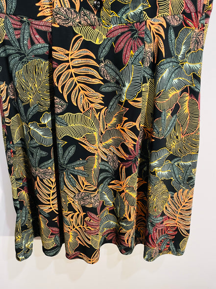 Robe motif tropical/ Grenier / taille Small