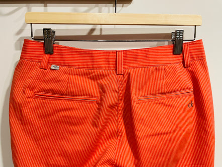 Bermuda orange rayé - Calvin Klein golf - Taille 6