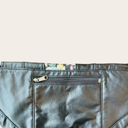 Sac cuir noir / Gabas