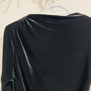 Black velvet dress - H&M (new)