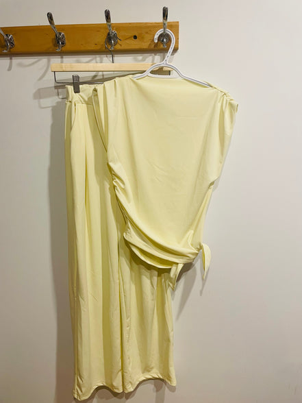 Ensemble jaune pale / vintage taille petit