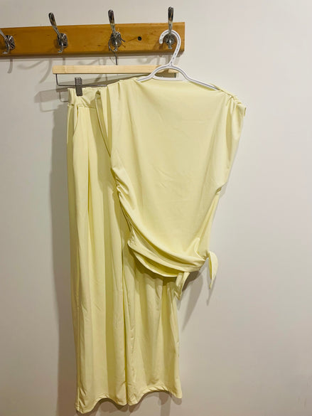 Ensemble jaune pale / vintage taille petit